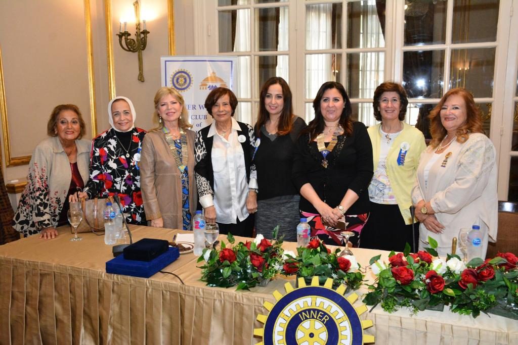 1- Mrs. Nora Fayek D95 Chairman & members of IWC of Sharm El Sheikh