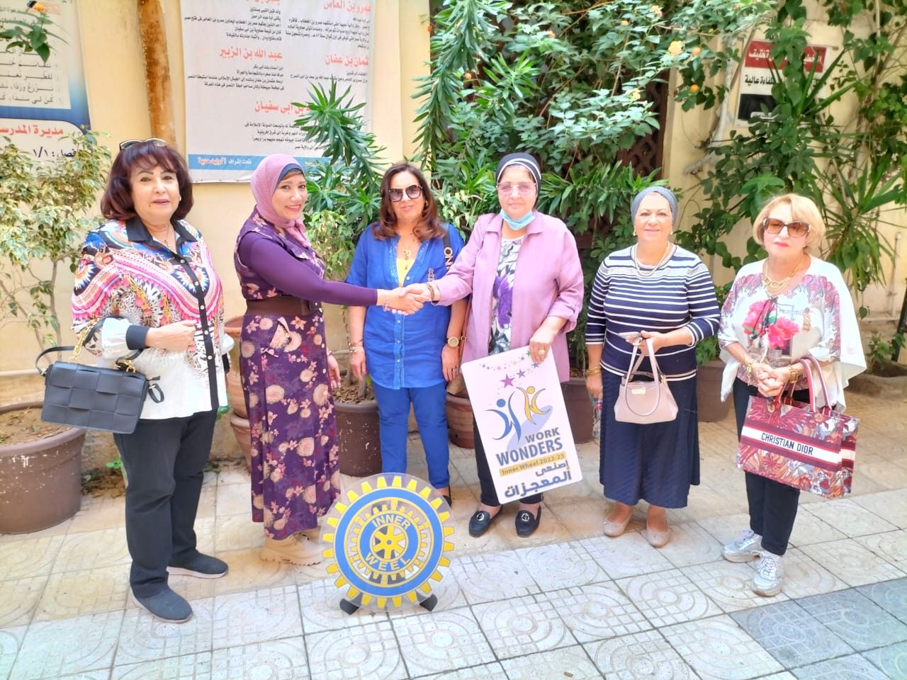 1- President of IWC of Mediterranean Paid the tuition fees