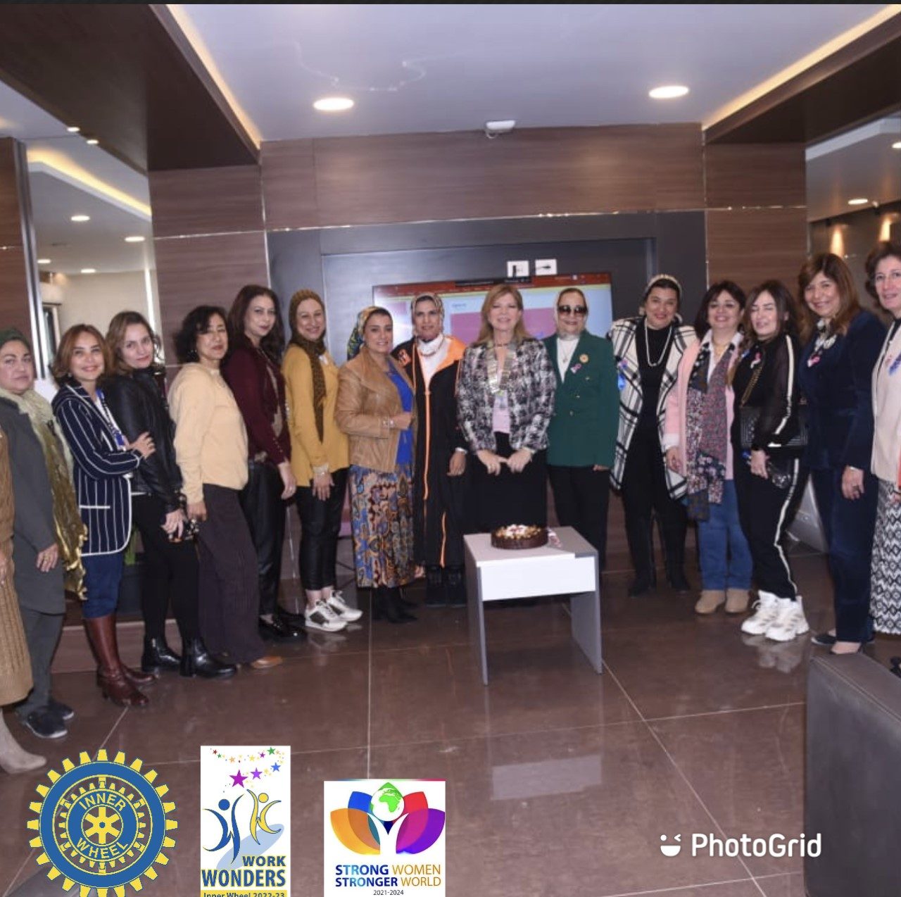 District chairman & members of IWC of Sphinx visiting Baheya Foundation for early detection & treatment of Breast Cancer