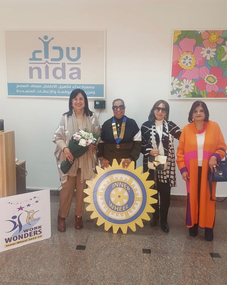 IWC of Cairo West at “ Nidaa Association for the Hearing Impaired “