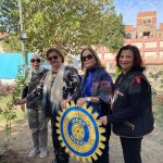 IWC of Zamalek Planted a tree in girls ‘orphanage In Old Egypt