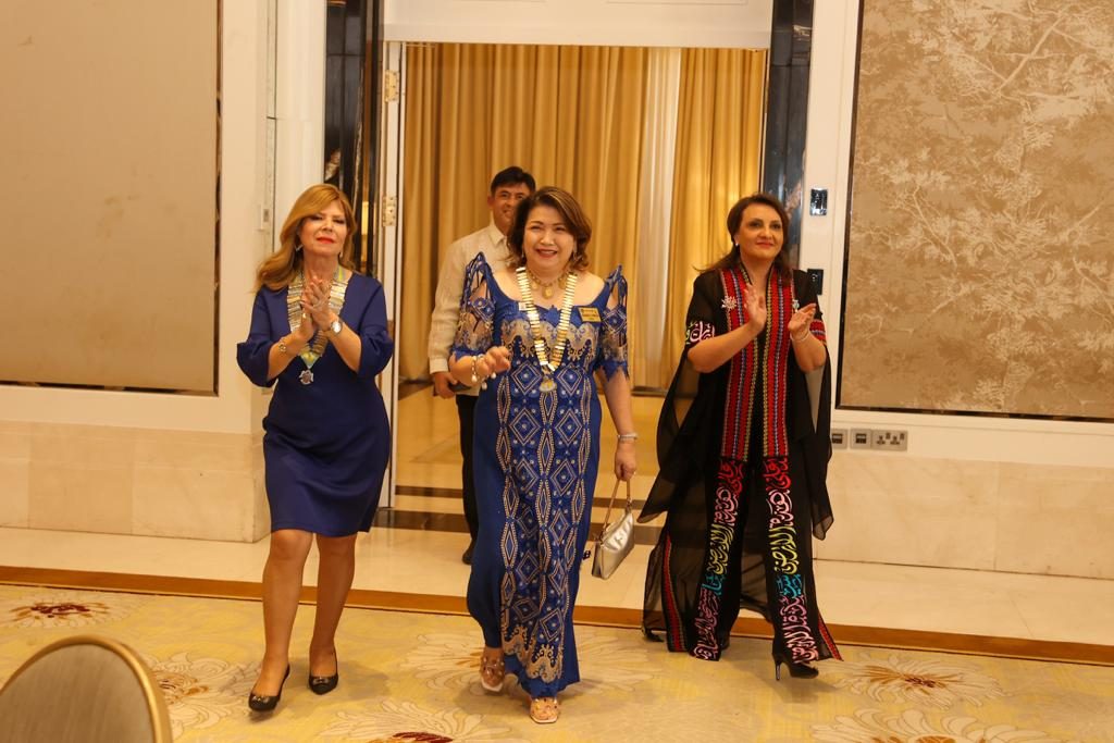 District 95 Egypt and Jordan welcomed in Amman Jordan IIW President Mrs. Zenaida Farcon