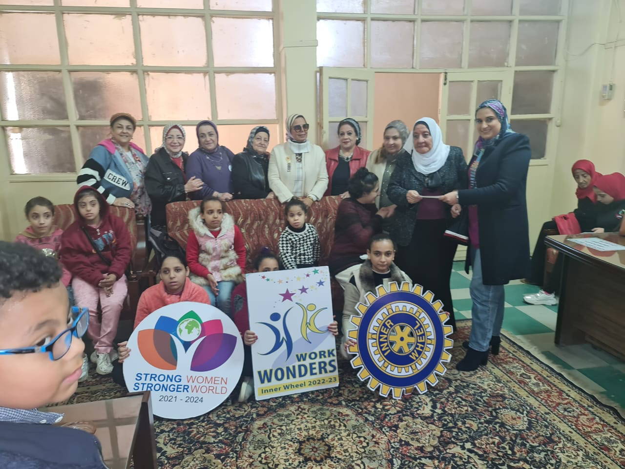 IWC of El Mansoura visited Dar El Fadl to Support the people with Special Needs