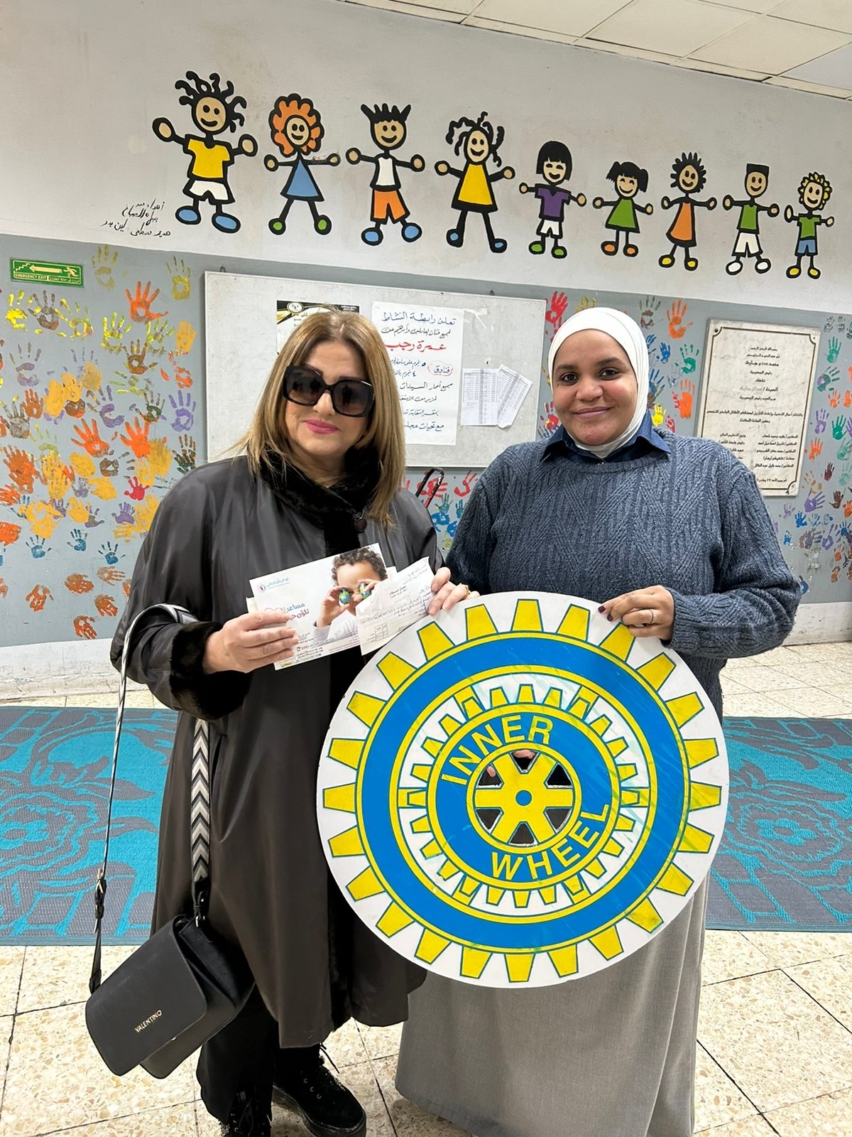 IWC of Garden City presented a donation to Abu Al-Rish Children’s Hospital