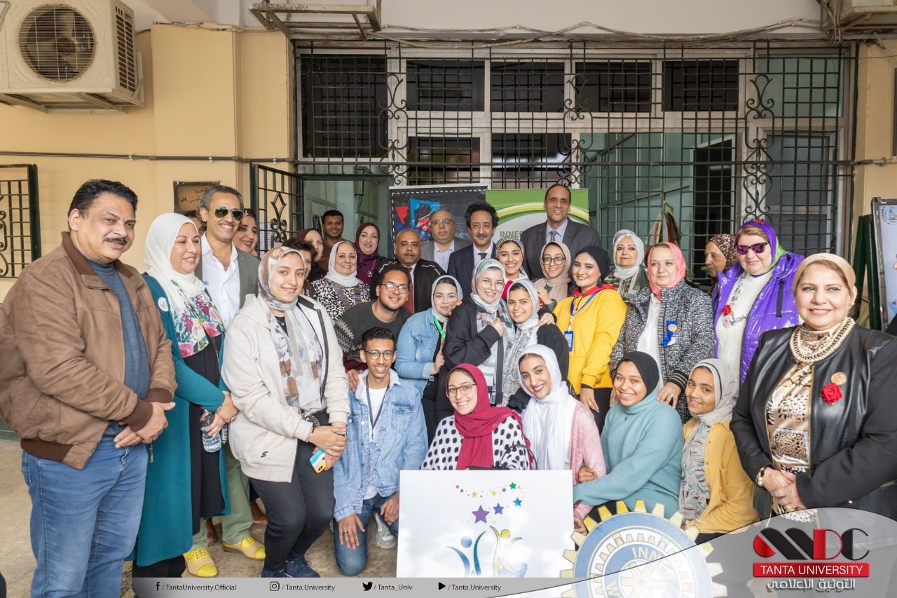 IWC of Tanta at the clothing exhibition at the Faculty of Commerce, Tanta University