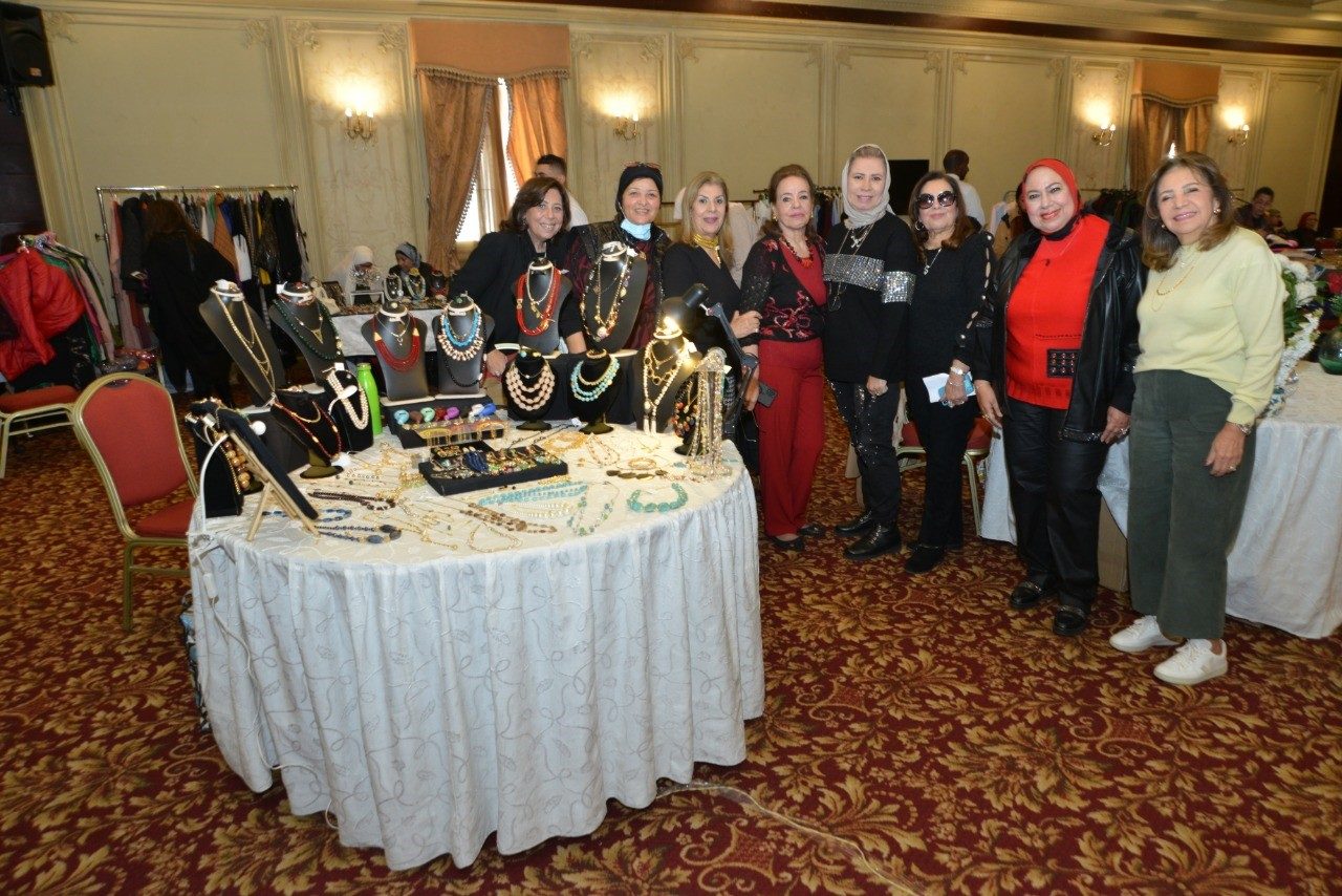 Members of IWC of Alexandria Mediterranean during their annual Charity Exhibition