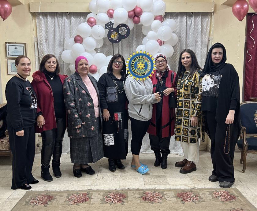 Members of IWC of Spinx attended the Henna of a Bride in the Muslim Women’s Association