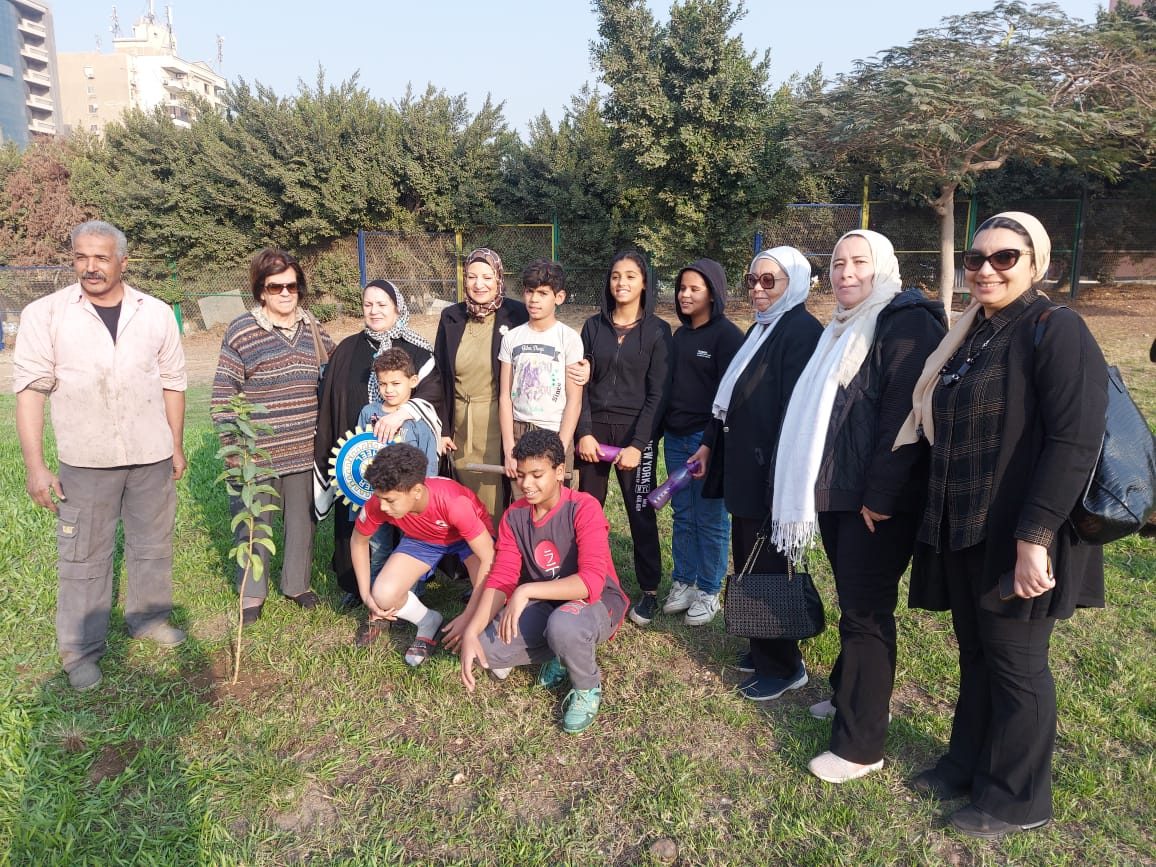 Members off IWC of Heliopolis Planted Trees