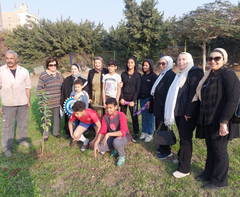 Members off IWC of Heliopolis Planted Trees