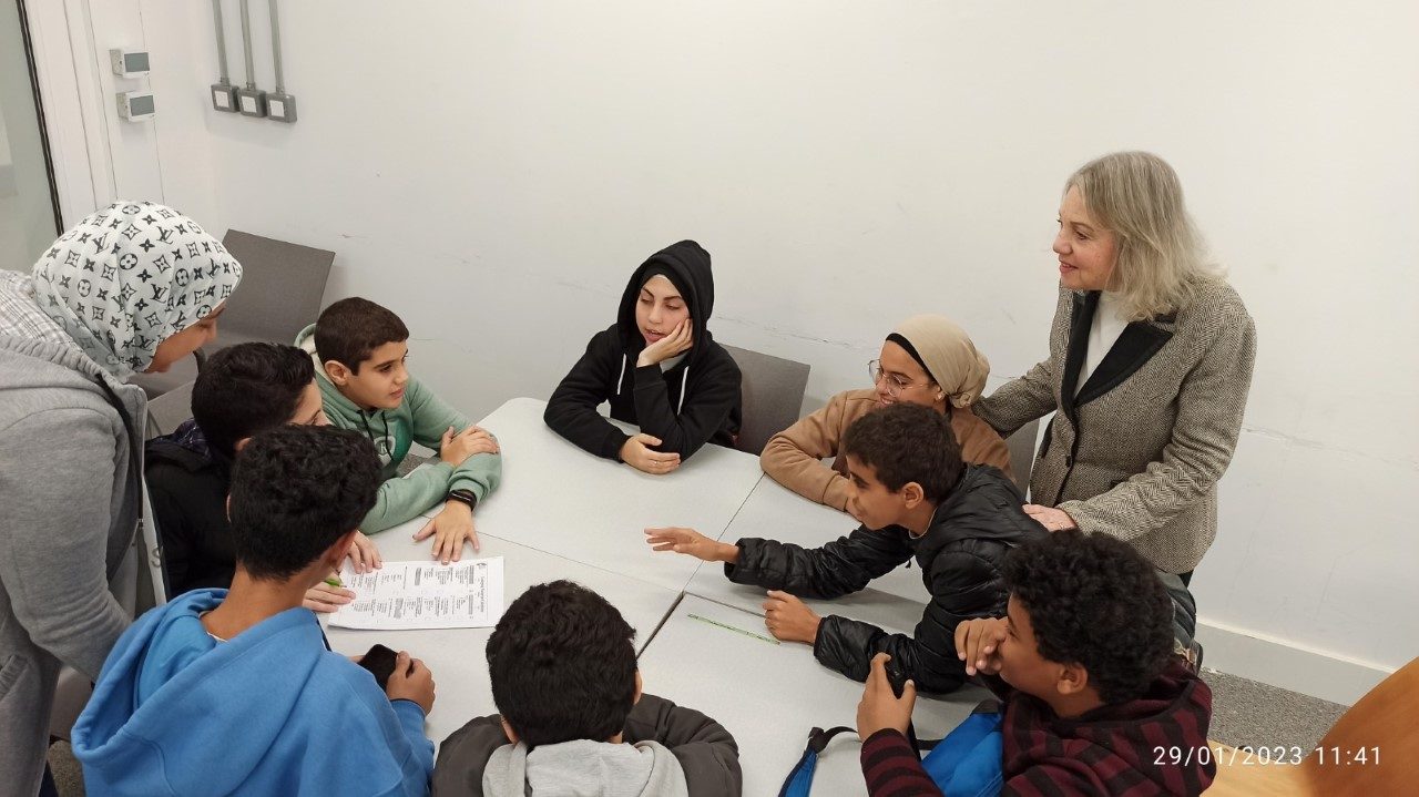 1- President of IWC of Alexandria East during the workshop