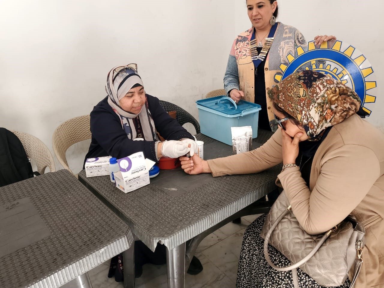 1-IWC of Alexandria, El-Nozha carried out a blood donation at Al Ittihad Sporting Club