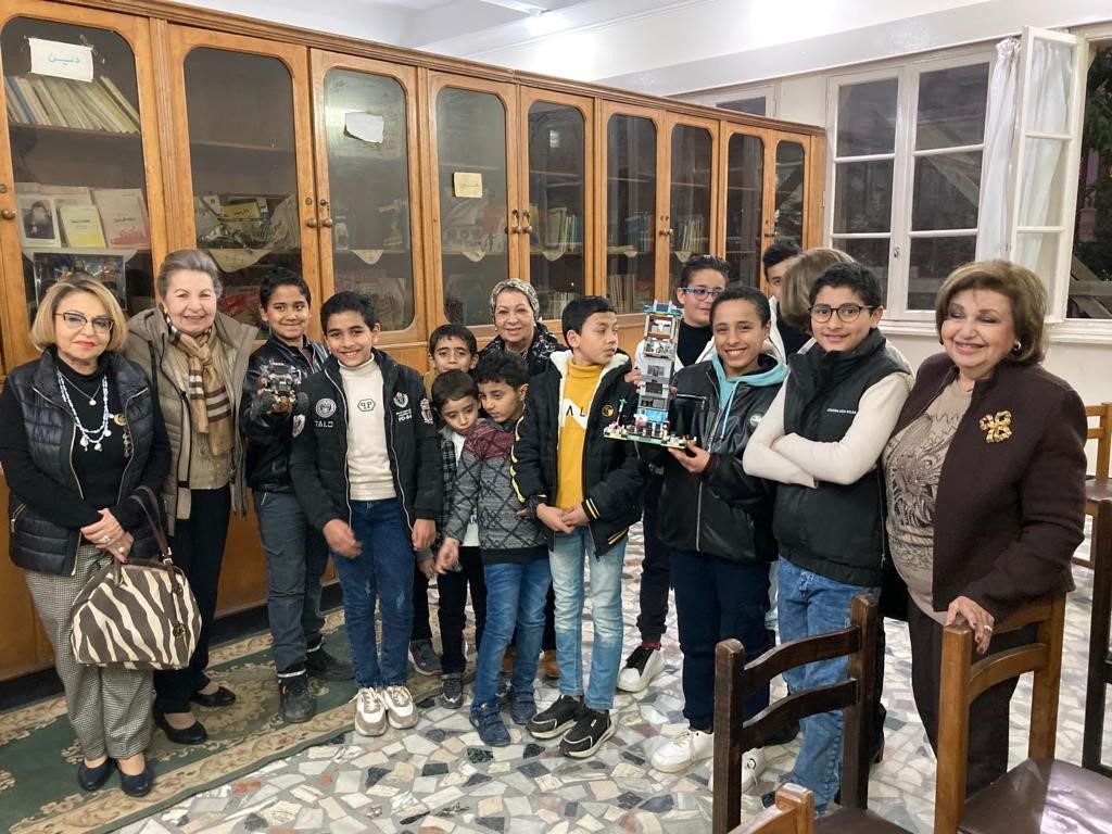 1-IWC of Alexandria Mediterranean visited the Friends of the Holy Bible Association