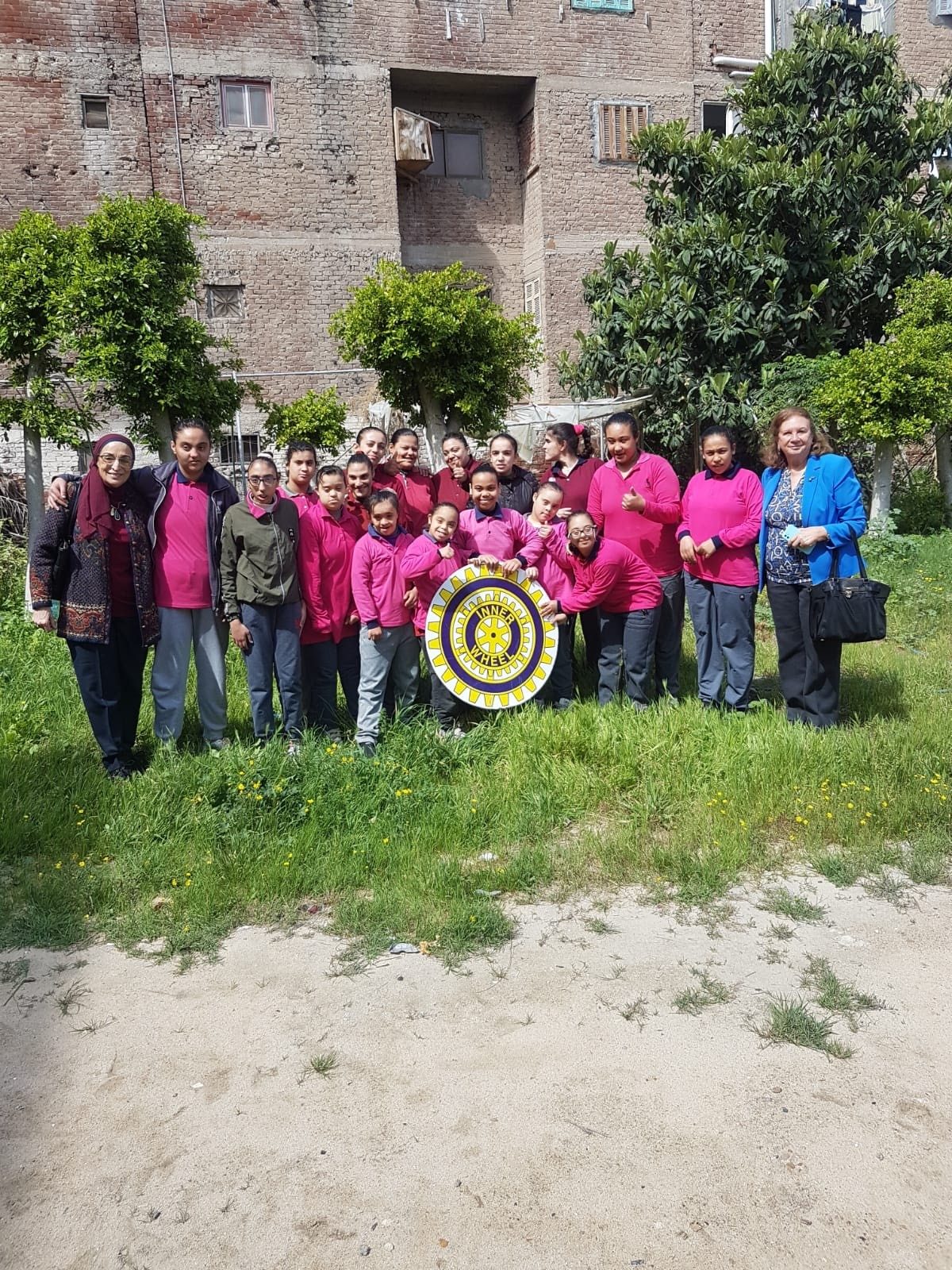 1-IWC of Alexandria at the Intellectual Rehabilitation Institution in Seyouf