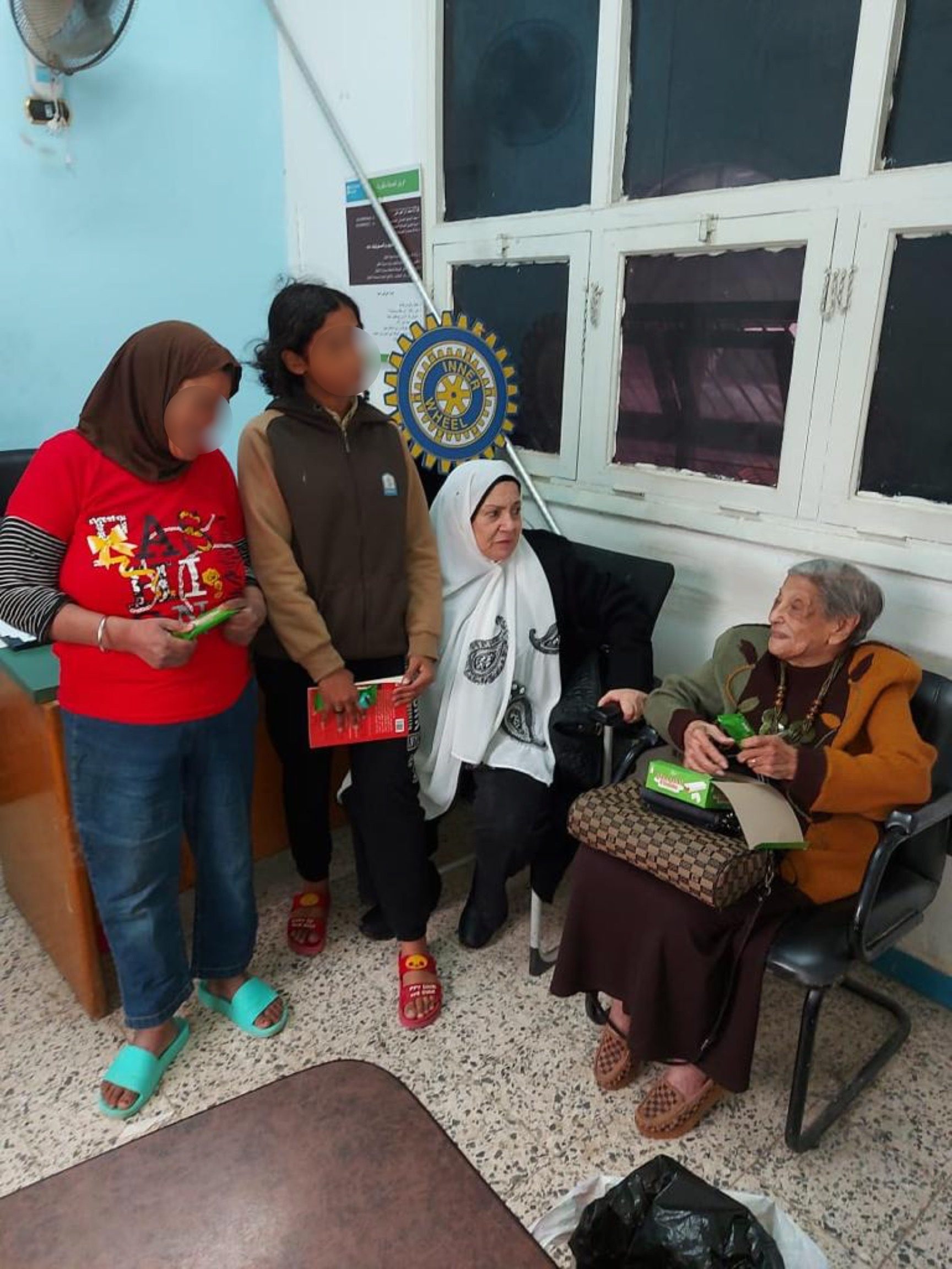 1-IWC of Heliopolis visited SOS village in Nasr City