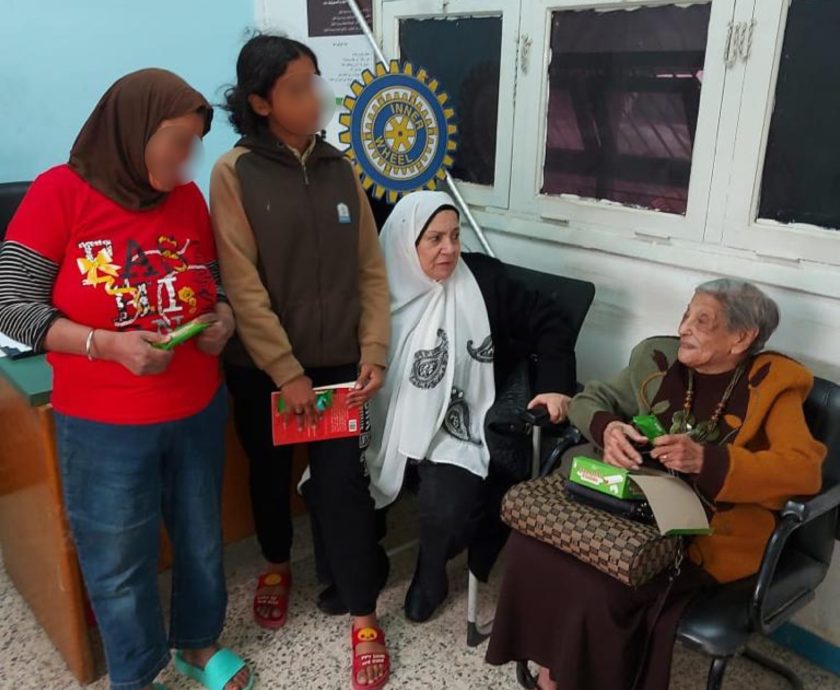 1-IWC of Heliopolis visited SOS village in Nasr City