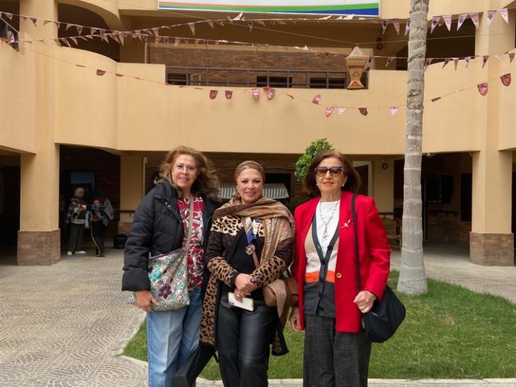 1-IWC of Nasr City visited the House of Blind Elderly Women
