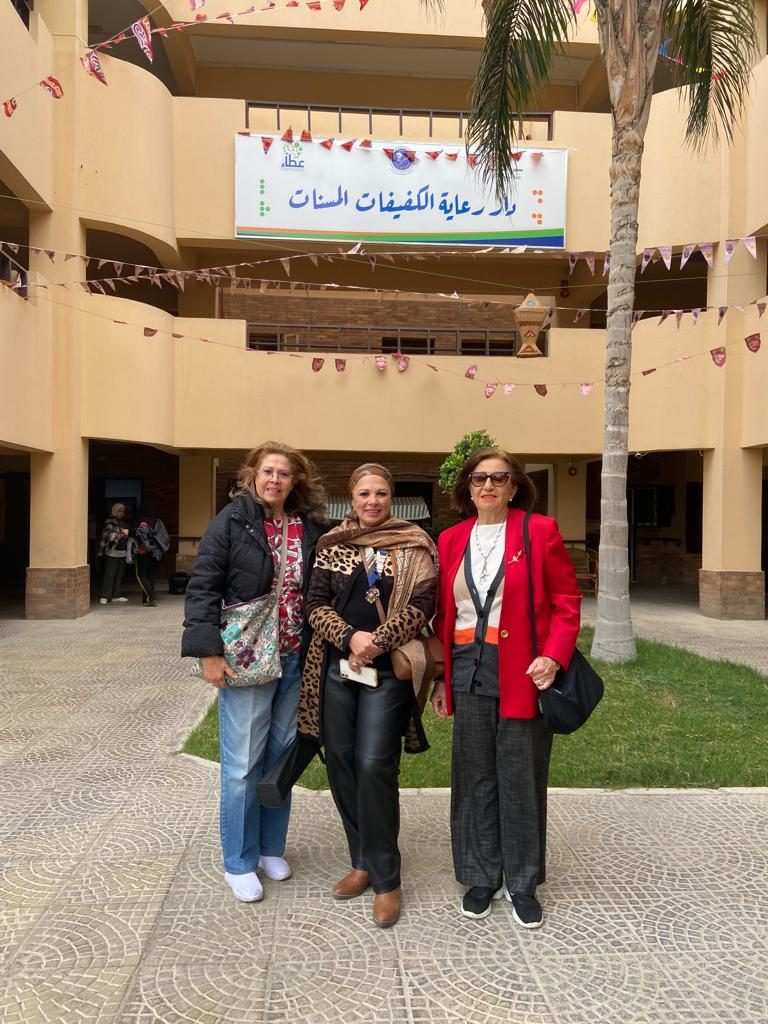 1-IWC of Nasr City visited the House of Blind Elderly Women