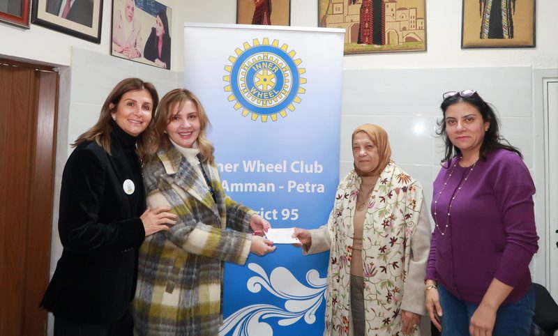 President of IWC of Petra visited the Families Development Charity Association