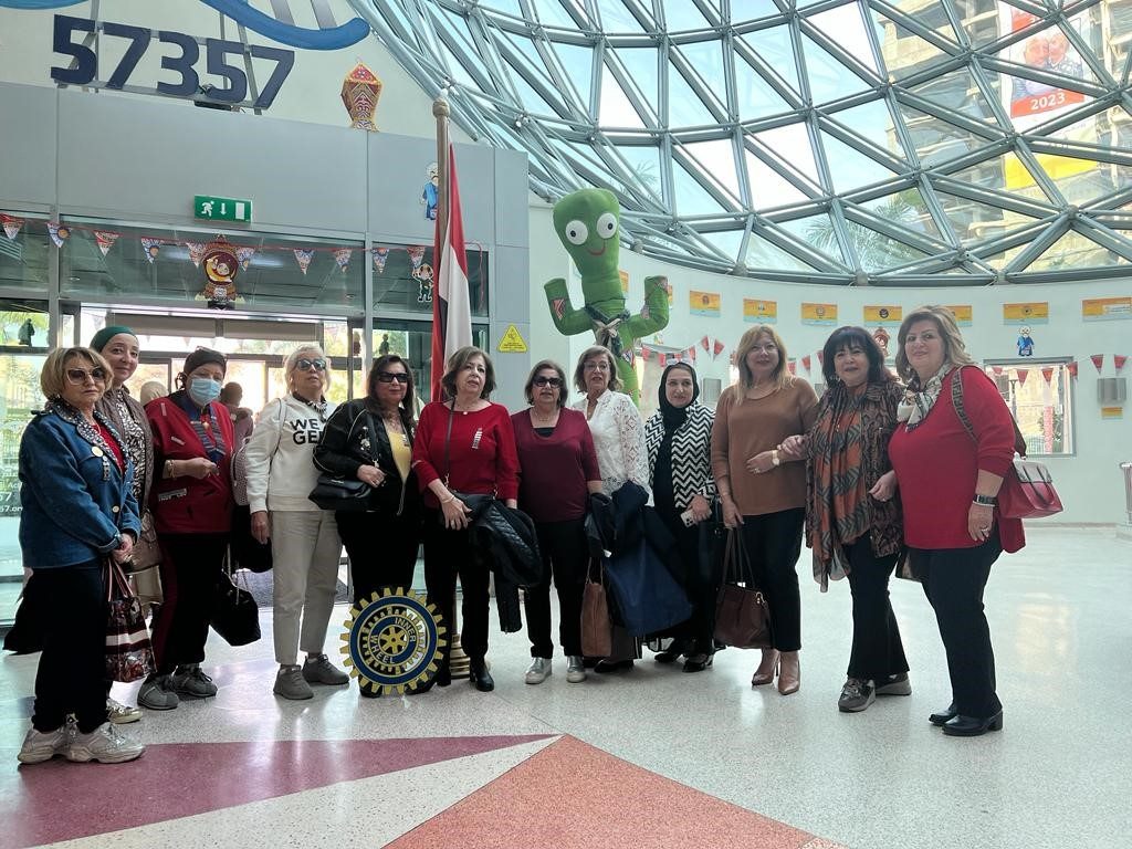 IWC of Alexandria Mediterranean Visited Children’s Cancer Hospital 57357