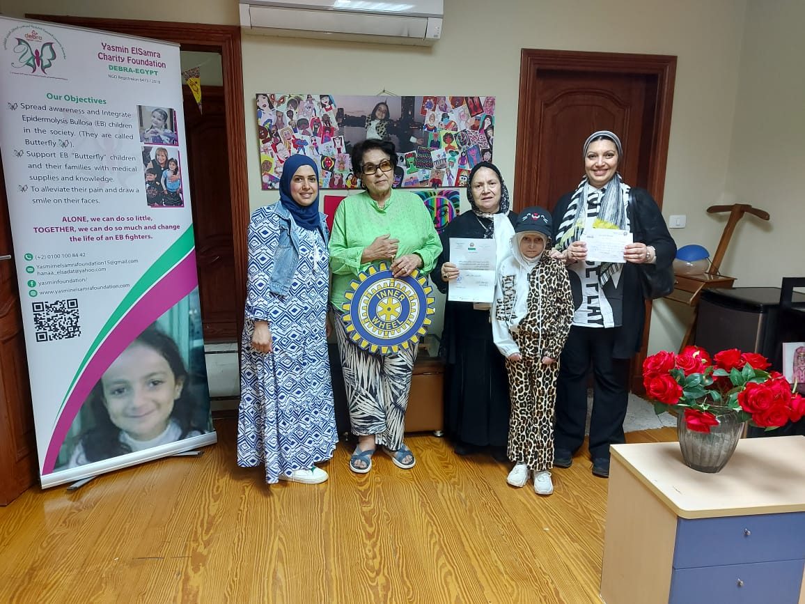 1-IWC of Heliopolis members at “Yasmine El Samra Charitable Foundation”