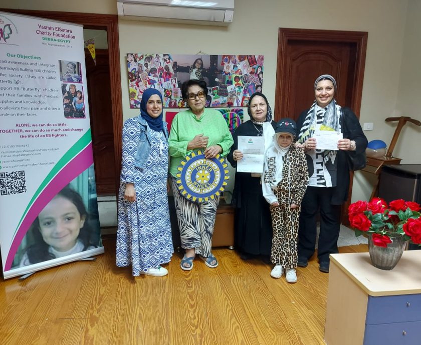1-IWC of Heliopolis members at “Yasmine El Samra Charitable Foundation”