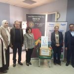 IWC of Nasr City in cooperation with the Rotary Club of Nasr City visited the Family Health Center .
