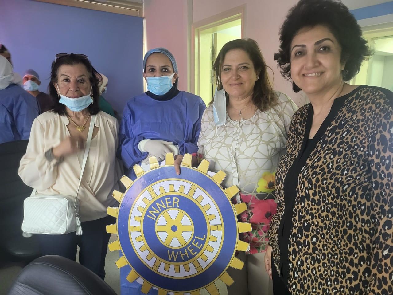 1-The IWC El of Nile donated a heart operation for a 5-year-old girl