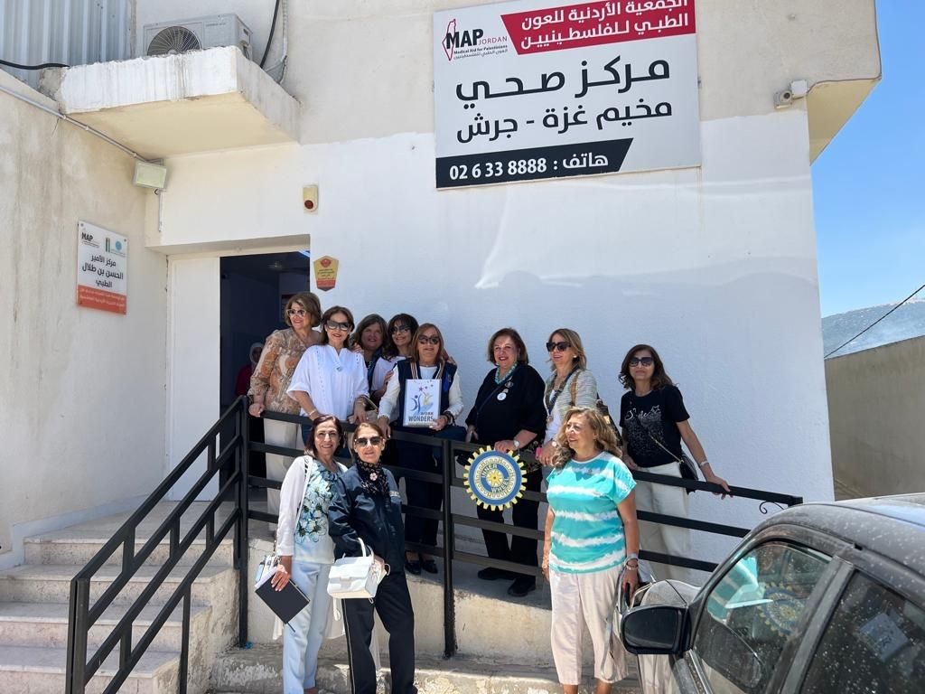 1-IWC of Amman Philadelphia at Gaza camp at Jerash