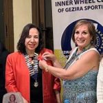 District95 Egypt and Jordan IWC of Gezira  Inner Wheel Club of Gezira Sporting Welcomes District Chairman