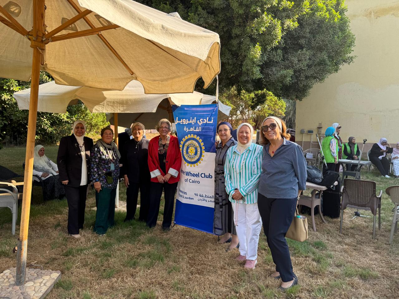 Inner Wheel Club of Cairo Brings Joy to the Residents of Al Yasmeen Elderly Home.